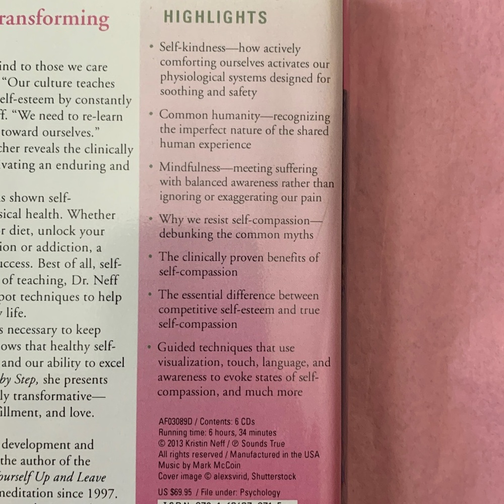 Self-Compassion Audio Learning Course - Picture 5 of 6